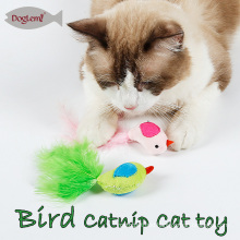 Catnip Cat Toys Bird Feather Pet Kitten Play Toy 3 colors